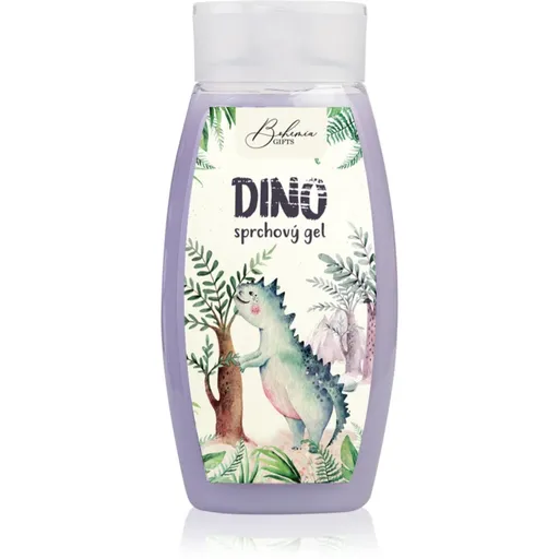 Bohemia Gifts & Cosmetics Dino Blueberry gel de duș pentru copii 250 ml