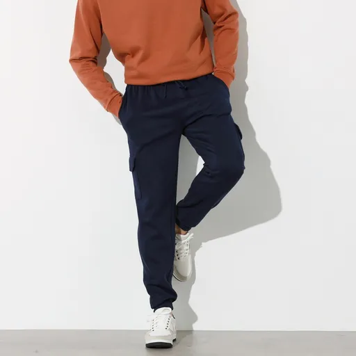 Pantaloni cargo cu tiv elastic