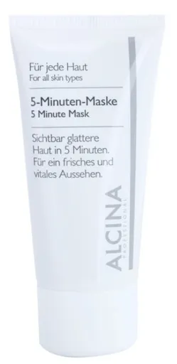 Alcina Mască de 5 minute pentru un aspect proaspăt al pielii ( Minute Mask) 50 ml