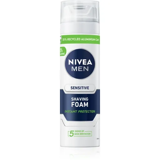 NIVEA MEN Sensitive spumă pentru bărbierit pentru barbati 200 ml