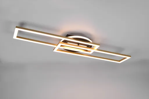 Plafoniera Twister, RL, 90.5x24.5x8.5 cm, 30W, 1x SMD, metal, bronz mat