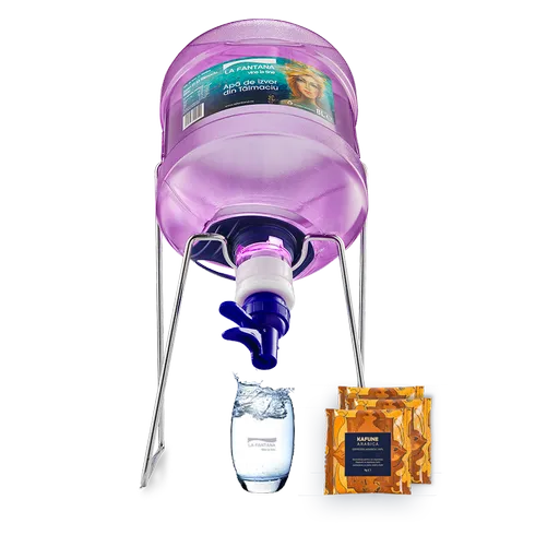 Pachet Start (2 X 8l)  Cafea - 16 Litri Apă Plată De Izvor + 50 Monodoze Kafune Arabica