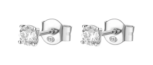 Brosway Cercei din argint Fancy Infinite White FIW48/FIW49/FIW50 0,4 cm