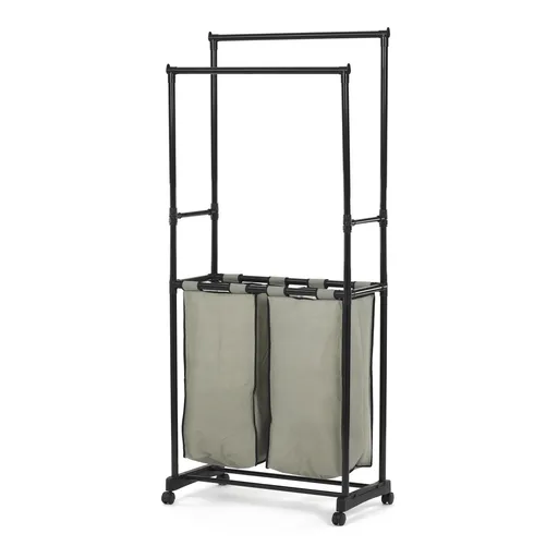 Suport cu spațiu de depozitare GD-176 BK, plastic,negru