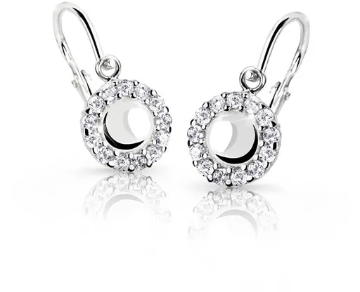 Cutie Jewellery Cercei pentru copii C2750-10-X-2 alb