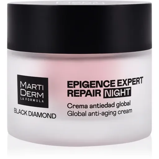 MartiDerm Black Diamond Epigence Expert Repair Night cremă de noapte antirid reincarcabil 50 ml