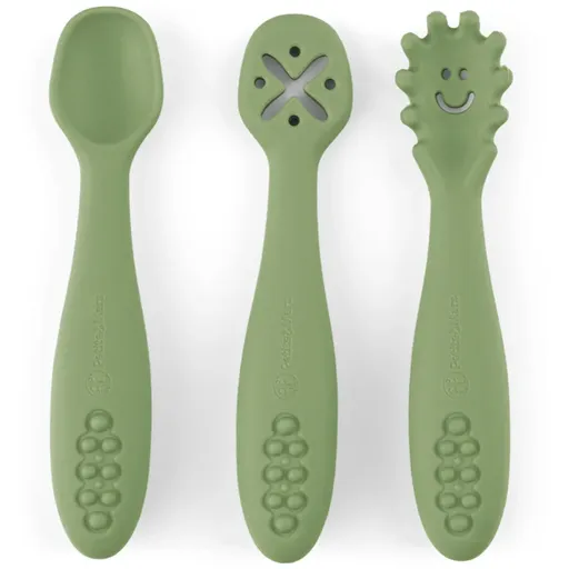 Petite&Mars Take&Match 6m+ linguriță pentru copii Sweet Pea 3 buc