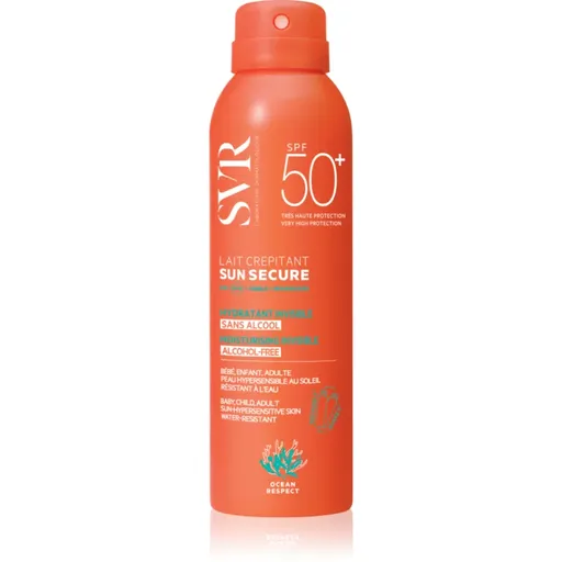 SVR Sun Secure Lait Crepitant loțiune pentru plaja Spray SPF 50+ 200 ml