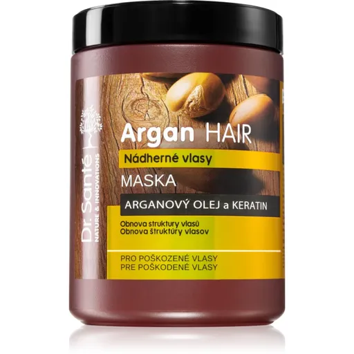 Dr. Santé Argan masca sub forma de crema pentru par deteriorat 1000 ml
