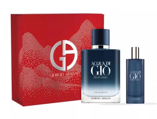 Giorgio Armani Acqua Di Giò Profondo - EDP 100 ml (reîncărcabil) + EDP 15 ml