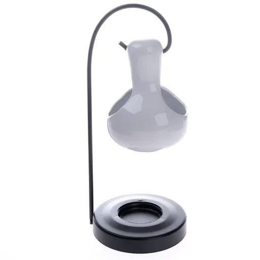 Lampa aromatică suspendată albă, 9 x 22 cm, alb