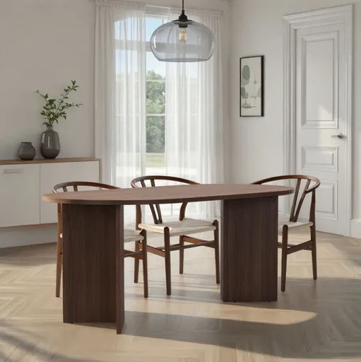 Masa, Hanah Home, Sablin, 180x75x89.5 cm, Maro