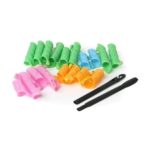 Big curl spiral hair rollers Magic