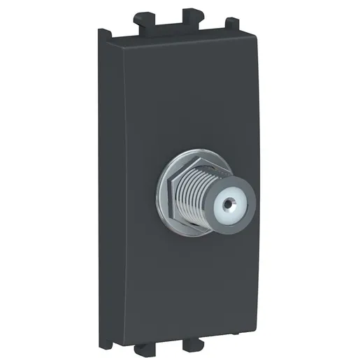 Priza SAT, tip F 1 modul Schneider Easy Styl LMR6128003, negru