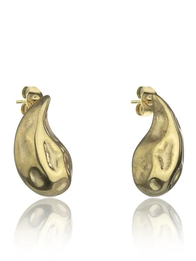 Marc Malone Cercei eleganți placați cu aur Tear Drop MCE24030G