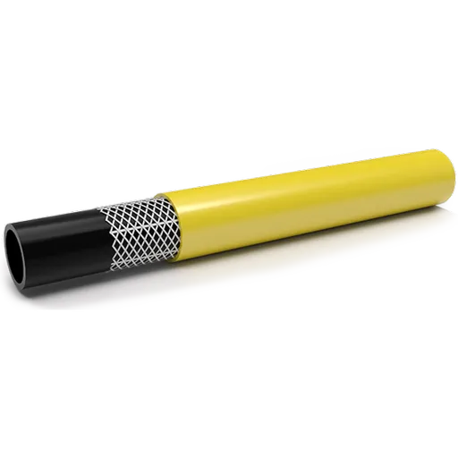 Furtun de Gradina din PVC, Hidros,16 mm, 5/8 toli, presiune maxima 24 bari- 3 straturi-rola 50m