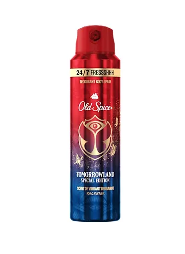 Old Spice Deodorant spray Tomorrowland Rockstar (Deodorant Body Spray) 150 ml