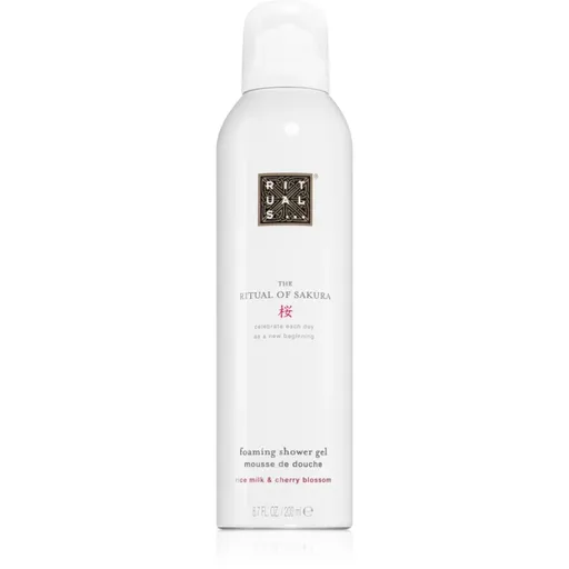 RITUALS The Ritual Of Sakura spumă pentru duș Rice Milk & Cherry Blossom 200 ml