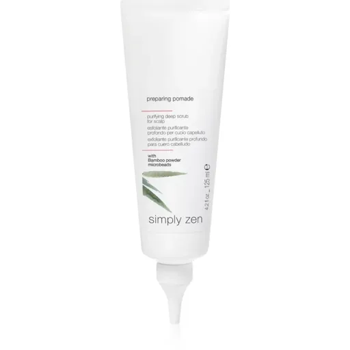 Simply Zen Preparing Pomade pasta pentru exfoliere pentru scalp 125 ml
