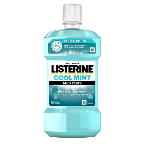 Listerine Apă de gură fără alcool Zero - Coolmint Mild Taste 500 ml