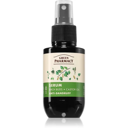 Green Pharmacy Birch Buds & Castol Oil Care Serum ser anti matreata 100 ml