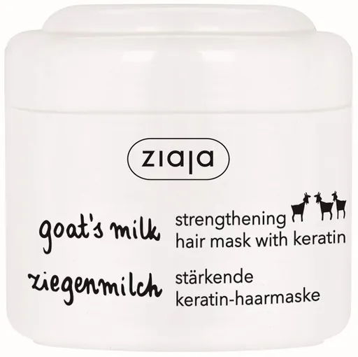 Ziaja Mască pentru păr uscat și mat cu keratină Goat`s Milk 200 ml