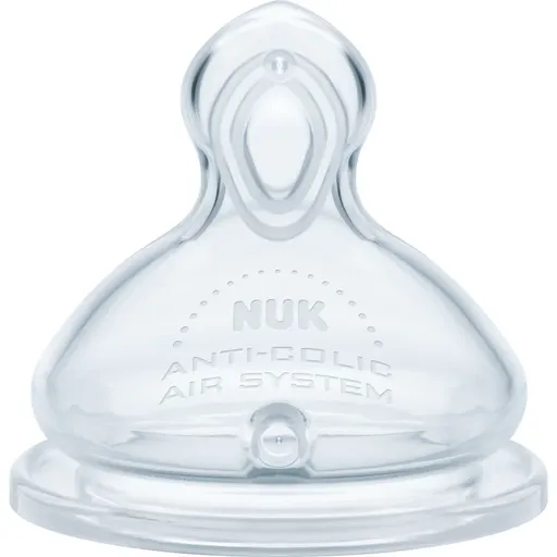 NUK First Choice Teat M tetină pentru biberon 3m+ 2 buc