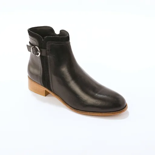 Ghete din piele pentru gleznă