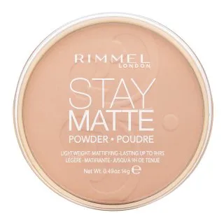 Rimmel London Stay Matte Long Lasting Pressed Powder pudră cu efect matifiant 004 Sandstorm 14 g