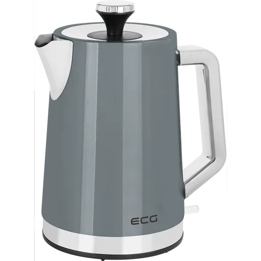 Fierbător electric ECG RK 1766 Vintage Scuro, gri