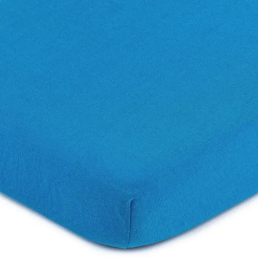 Cearşaf de pat 4Home jersey, albastru, albastru, 180 x 200 cm