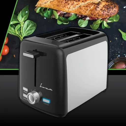 Prajitor de paine Fram, 800W, negru/argintiu