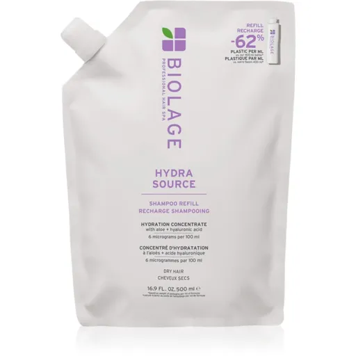 Biolage Essentials HydraSource Refill șampon pentru par uscat Refill 500 ml