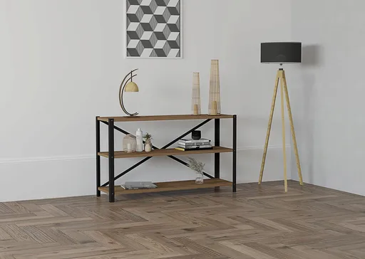 Corp biblioteca, Hanah Home, Derby, 103x60x29.5 cm, Maro