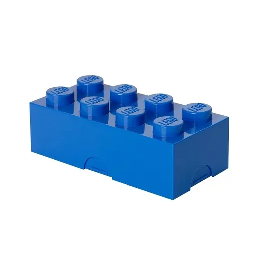 Cutie pentru gustări 10 x 20 x 7,5 cm, mai multe variante - LEGO Culoare: albastru