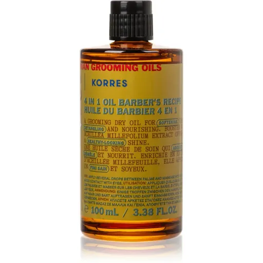 Korres Athenian Grooming ulei uscat pentru barbă 100 ml