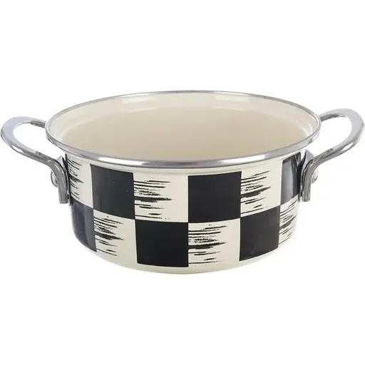 Orion Casserole smaltată Șah Lem, 1,6 l, diametru18 cm, diam. 18 cm