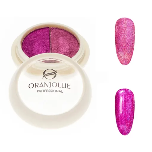 Pigment Unghii Holografic - Paleta Oranjollie 005, W56D