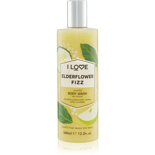 I Love Elderflower Fizz gel de duș 350 ml