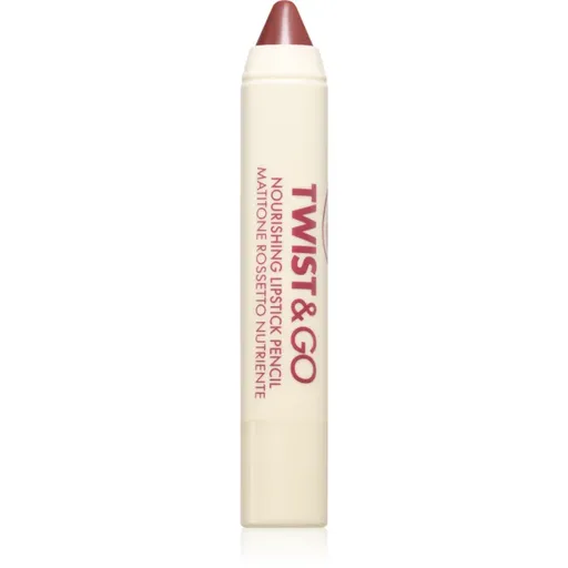puroBIO Cosmetics Twist&Go ruj nutritiv in creion culoare Dark Mauve 2.9 g