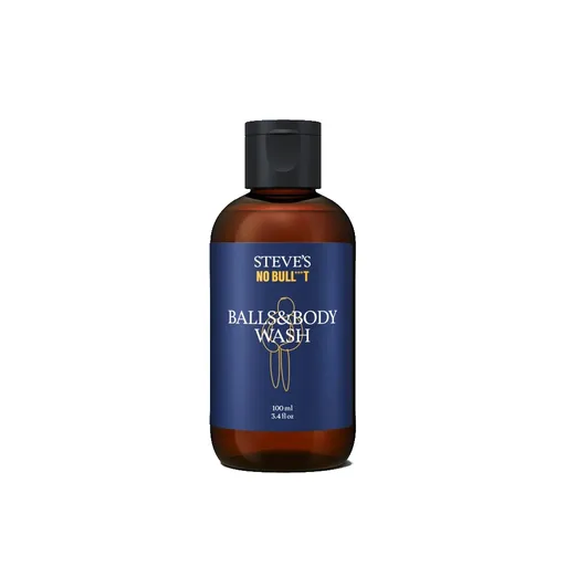 Steve's Gel de duș pentru părțile intime și întregul corp No Bull***t (Balls & Body Wash) 100 ml