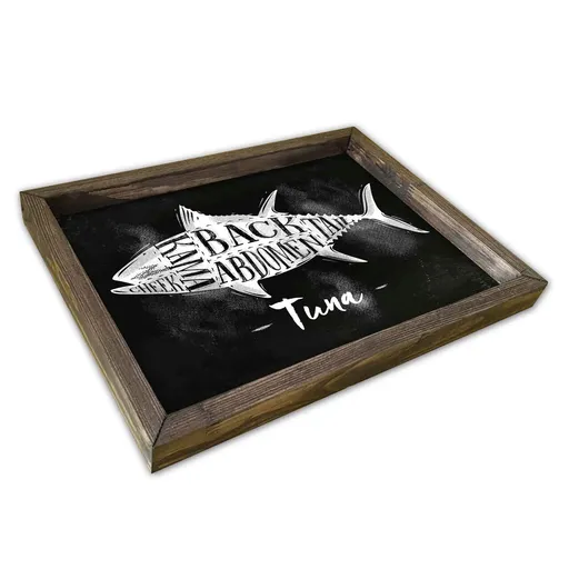 Tava pentru servire, AT-049, 30x40 cm, Multicolor