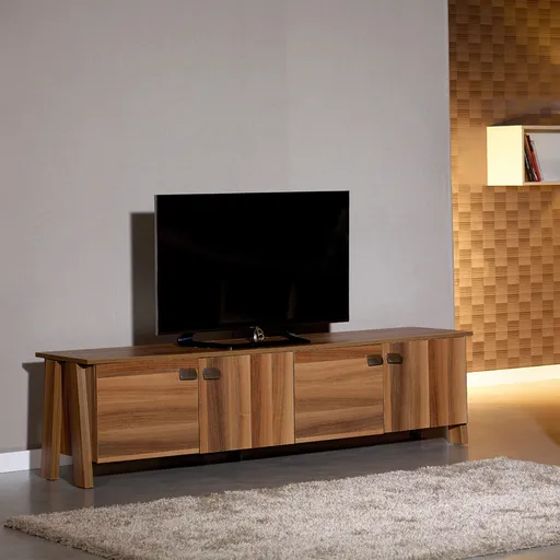 Comoda TV, Hanah Home, Story 4, 189x50x45 cm, Maro