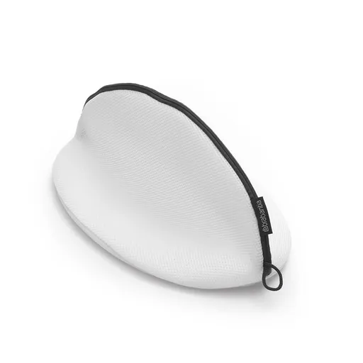 Brabantia 149641 Geantă de spălat pentru teniși, Închidere ușoară cu fermoar, Bază moale, Alb