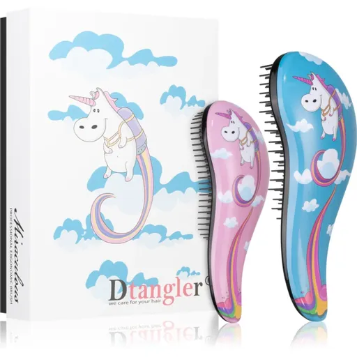 Dtangler Unicorn set pentru par usor de pieptanat