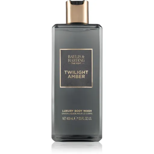 Baylis & Harding The Edit Twilight Amber gel de duș de lux Amber, Vertiver & Vanilla 400 ml