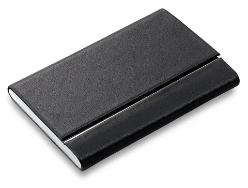 Suport pentru cărți de vizită din piele SLIM 0,9 cm - Philippi