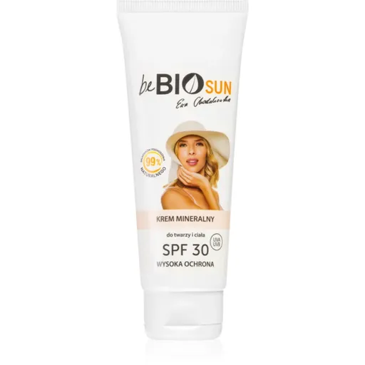 beBIO Sun cremă pentru plaja 75 ml