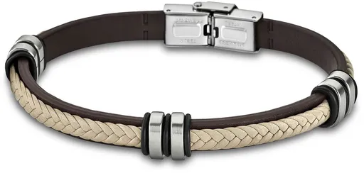 Lotus Style Brățară din piele pentru bărbați, cu design modern LS1829-2/6