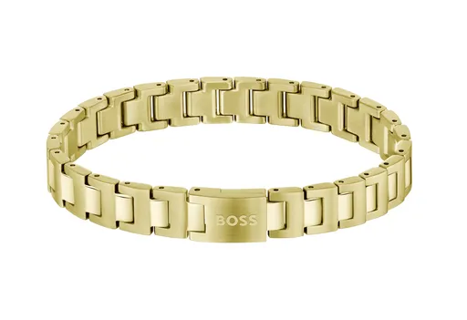 Hugo Boss Brățară placată cu aur pentru bărbați Candor 1580753